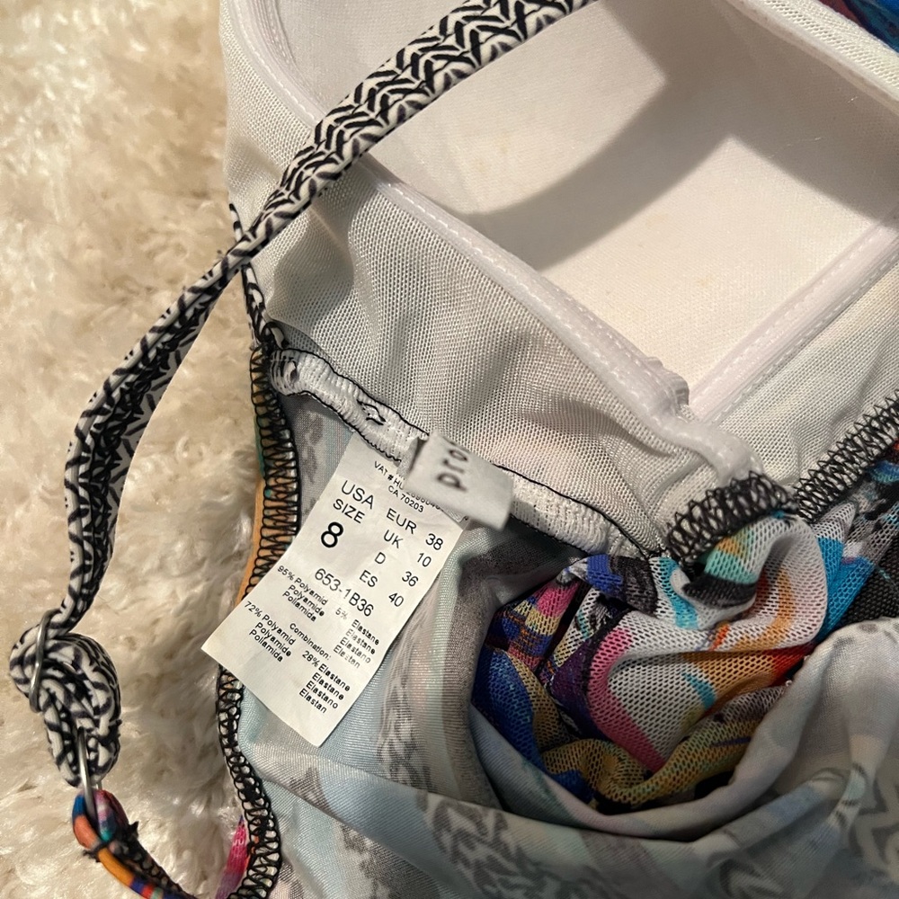 Gotex colorful tankini size 8 - Picture 3 of 3